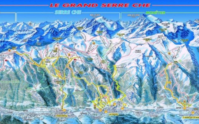 Serre Chevalier Mapa